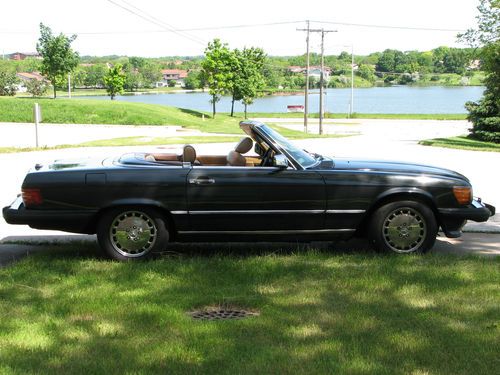 1988 merc- benz*560sl*2 owner*2 tops*convrt*good color combo*awesome*no reserve*