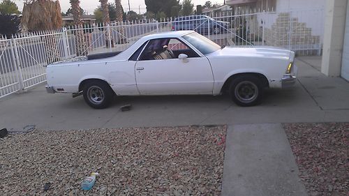 1979 el camino with 350 engine and 350 turbo transmission low reserve