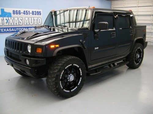 We finance!!!  2005 hummer h2 sut 4x4 auto roof heated leather 22 rims bose xm!!