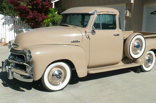 1954 chevrolet "5" window pickup truck......california truck !