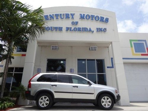 2005 volvo xc90 4dr 2.5l turbo awd w/sunroof/3rd 1-owner