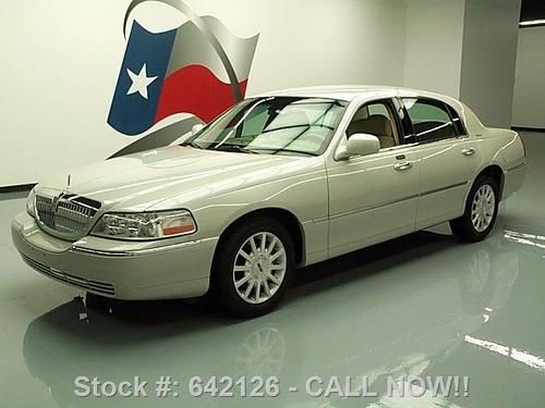 2006 lincoln town car signature 6-passenger leather 48k texas direct auto