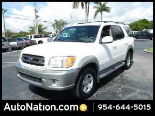 2002 toyota sequoia 4dr sr5 4.7l v8 auto roof leather call 888-695-8704 ! ! !