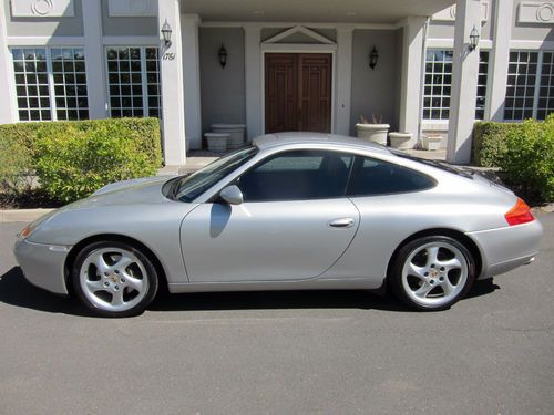 Carrera coupe 3.4l rear spoiler silver face gauges immaculate 59k miles garaged