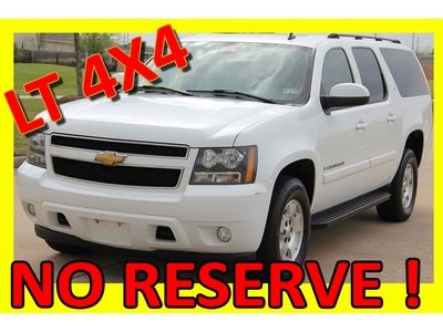 2007 chevy suburban lt 4x4,leather,dvd,michelin tires,no reserve!
