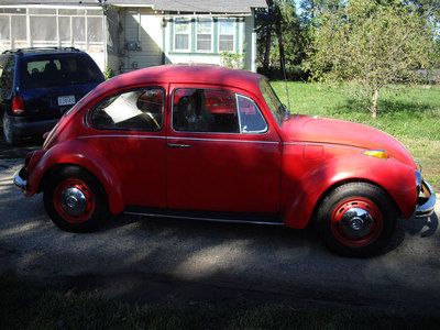 1972 volkwagen super beetle - fun little car!