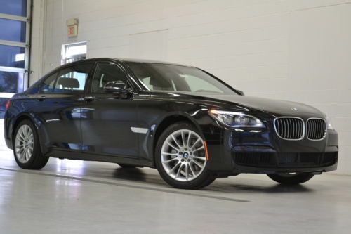 Great lease/buy! 14 bmw 740lxi m sport lighting executive lighting loaded new