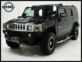 2007 hummer h2 4wd suv loaded sunroof leather heated seats cruise 6cd low miles!