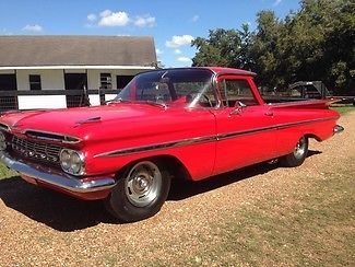 1959 rare el camino, 350, 5 speed manual, solid body, ready to cruise