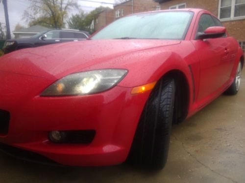 2004 mazda rx-8 red good conditions