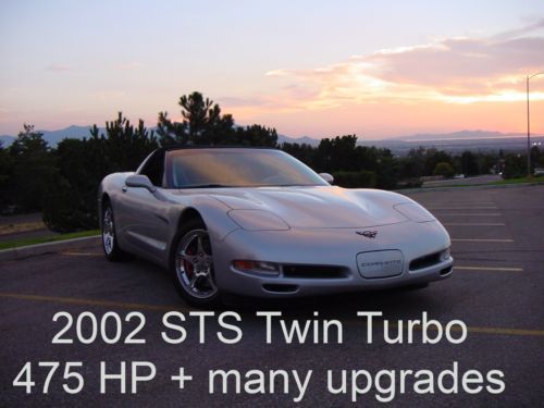 2002 twin turbo corvette - 475 hp 480 torque monster
