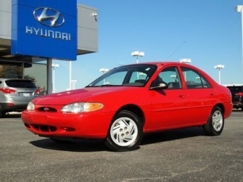 No reserve carfax certified 2001 escort se auto ac yes it runs one bid can win