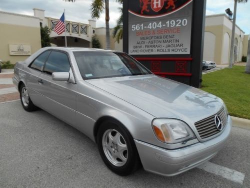 1997 mercedes-benz s500 cpe-1-owner-best color-cleanest in us-$110,000 stickmint