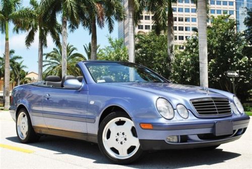 1999 mercedes-benz clk320 base convertible - incredibly low mileage - 26k miles!