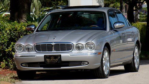 2004 jaguar xj8 vanden plas premium luxury sedan fla car no reserve
