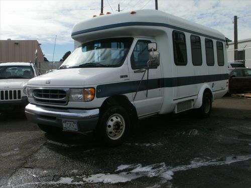 1998 ford e-350 econoline 15 passenger bus, asset # 10679