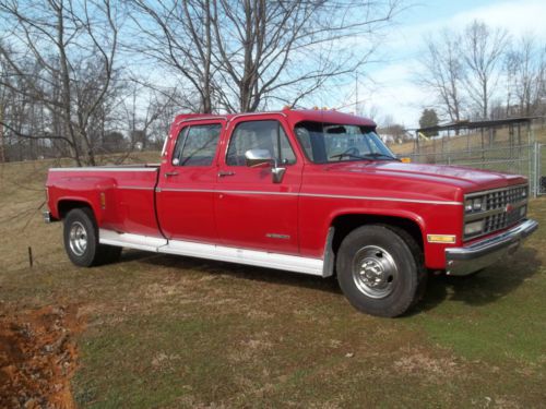 1989 chev 1 ton 4 door 454 dually with a rebuilt 400 turbo lots of new parts