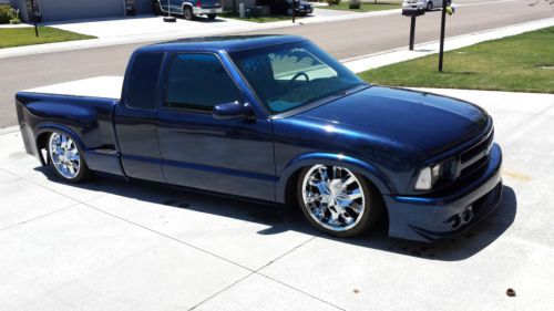 &#039;97 s-10 s10 shaved &amp; bagged &amp; lowered custom mintruck / lowrider