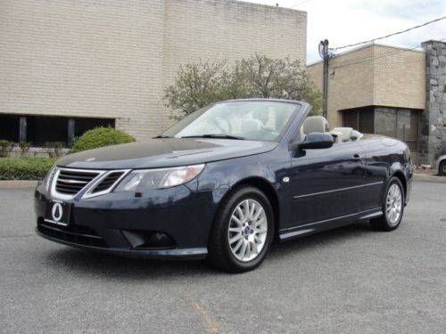 Beautiful 2008 saab 9-3 convertible, only 67,237 miles, just serviced
