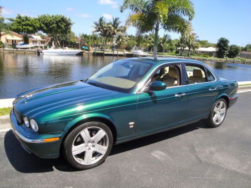 06 jaguar xjr*a fun car to drive*supercharged*total lux*nav*front-rear htd seats