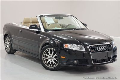 7-days *no reserve* '09 a4 2.0t auto conv s-line ext 2year warranty 1-owner