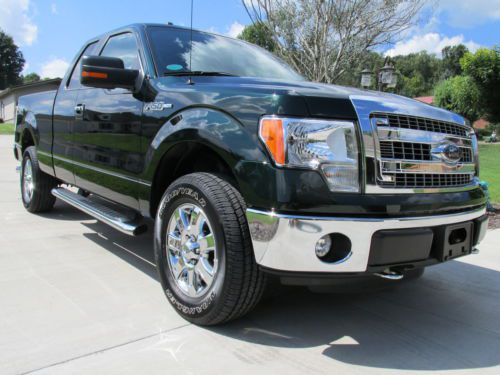 2013 ford f-150 supercab 4wd xlt* video* 1 lady owner* like new* 13k miles*