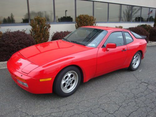 Turbo, low miles, red, black interior, power sunroof, very nice car, new tires