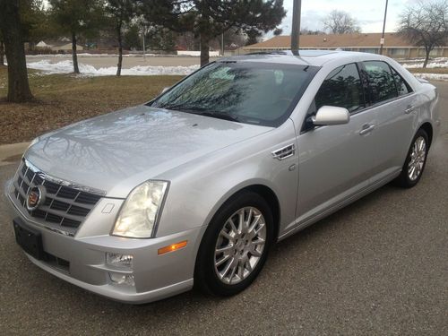 2011 cadillac sts/ no reserve/ nav/ leather/ sunroof/ low miles