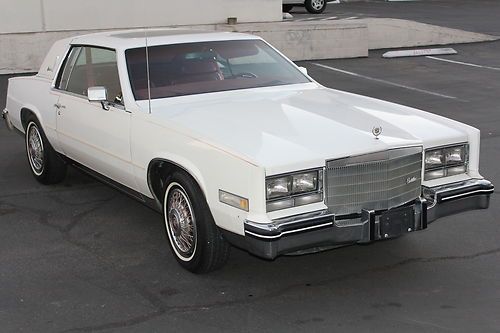 Cadillac eldorado 1985 touring coupe - beautiful car!!!