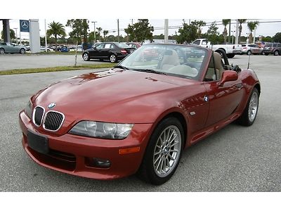 2001 bmw z3 convertible only 63,423 miles