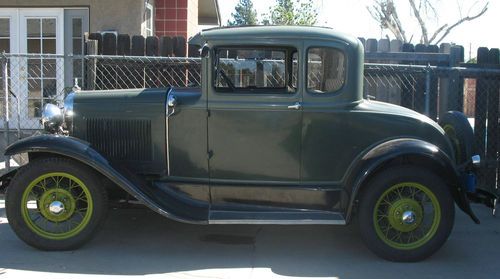1930 model a coupe rumble seat original 1149 miles always a california car