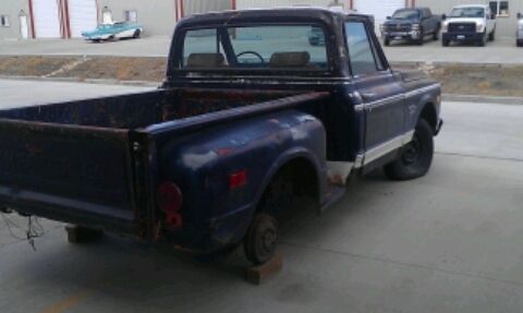 1970 chevy shortbed project parts