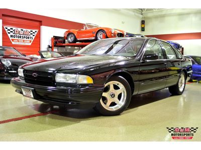 1996 impala ss one owner 6,246 miles preferred equipment black *we finance*