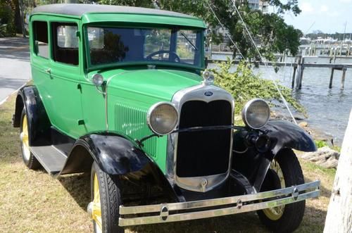 1931 ford model a 2 door sedan excellent condition same owner last 50 years
