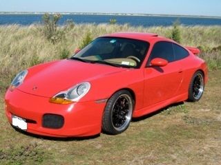 1999 porsche 911 carrera coupe 2-door 3.4l stunning red over $25,000 upgrades!!!