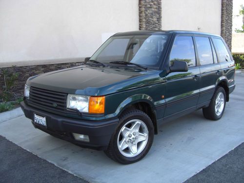 1997 land rover range rover hse sport utility 4-door 4.6l looks and runs great!