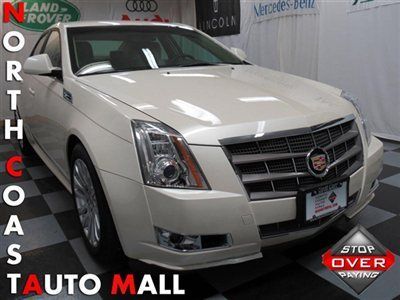 2010(10)cadillac cts awd fact w-ty only 35k xenon heat sts bose onstar lthr xm