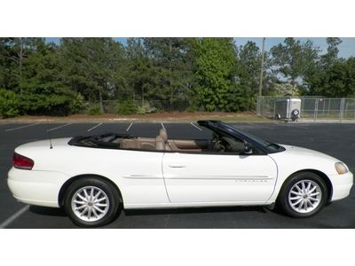 Chrysler sebring lxi convertible southern owned needs repairs no reserve only
