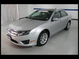 12 fusion sel, v6, leather, sunroof, sony, sync, sirius, clean 1 owner!