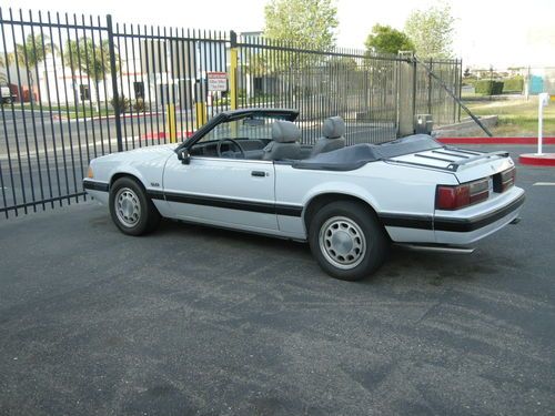 1989 ford mustang lx  5.0 convertible  fox body automatic performance parts