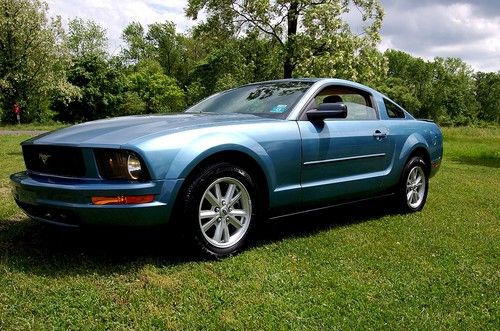 No reserve   great looking, running 2007 ford mustang cpe, 4.0 liter 6 cylinder