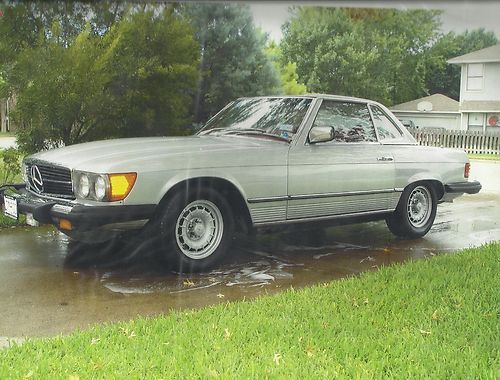 1978 mercedes 450 sl - beautiful - hard and soft tops -no reserve