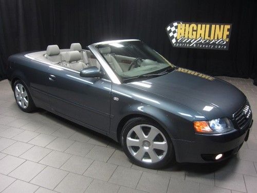 2006 audi a4 1.8t turbo cabriolet convertible, very nice car!!