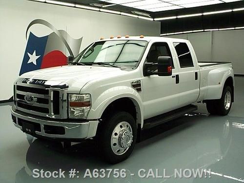 2008 ford f450 crew diesel dually 6pass tow only 51k mi texas direct auto