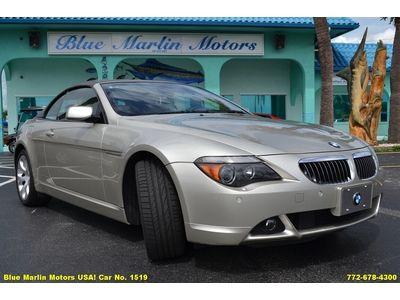 2005 low mile  bmw 545ci convertible clean one owner 4.4l 325hp 6-speed auto