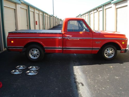 1970 chevy c-10 red fully refurbished must see