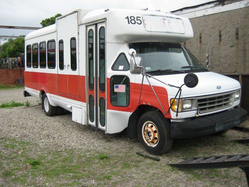 1992 ford eldorado hawk 16 pass bus wheelchair lift diesel