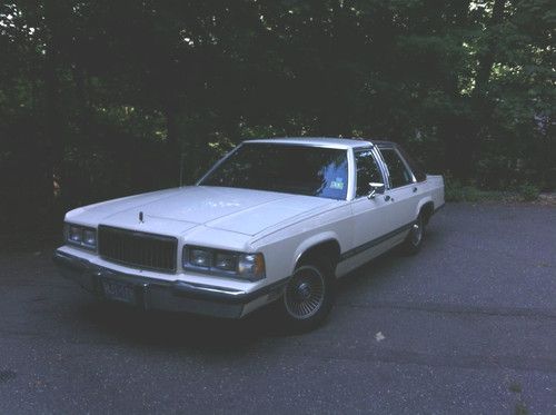 1989 mercury grand marquis ls sedan 4-door 5.0l - great condition