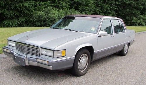 1990 cadillac fleetwood one owner very low mileage, runs &amp; drives well must see!