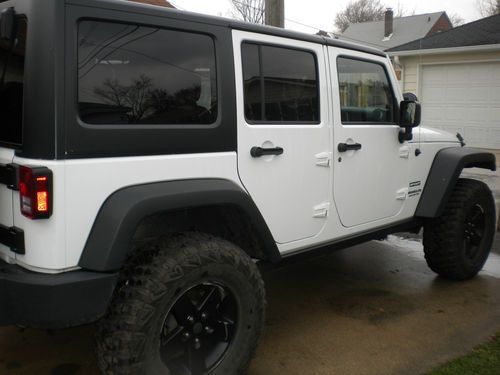 2012 jeep wrangler sport - lifted with many extras